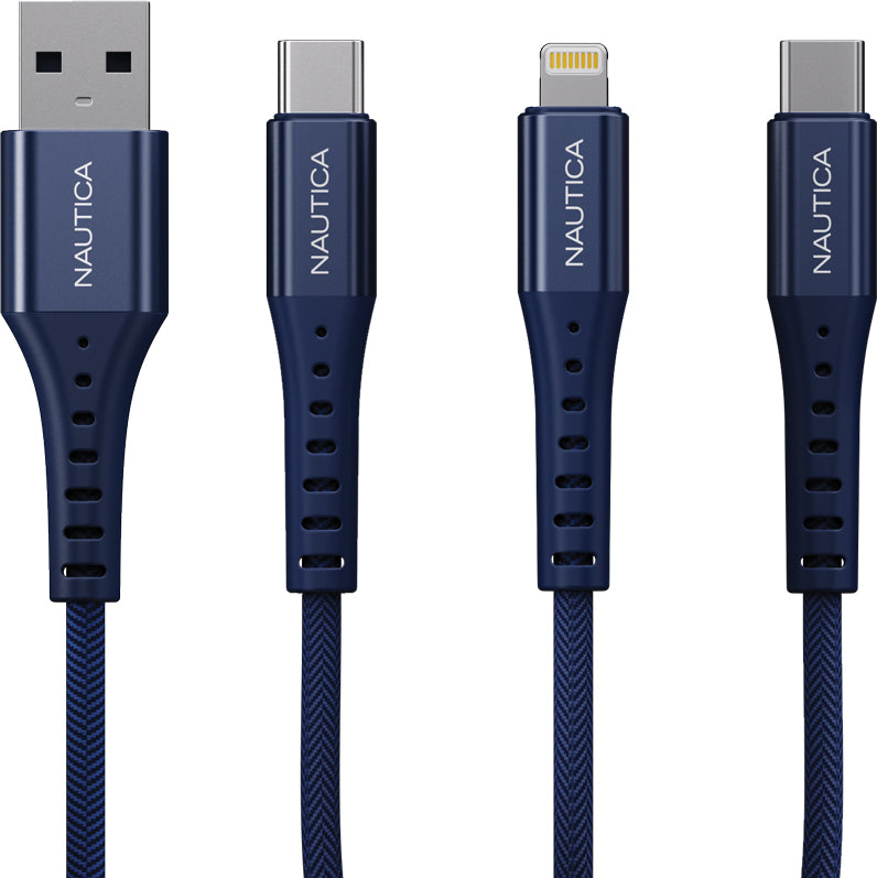 Nautica 3 In 1 Charging Cable CB640 (12W)