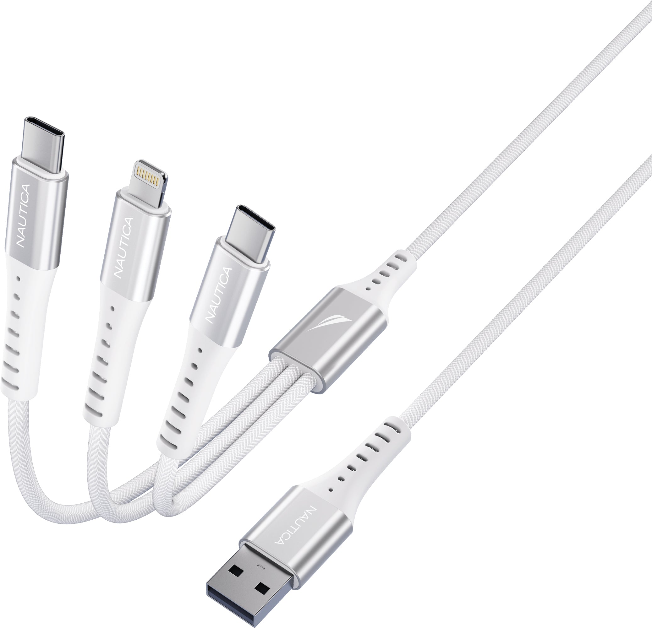 Nautica 3 In 1 Charging Cable CB640 (12W) - Technofashion