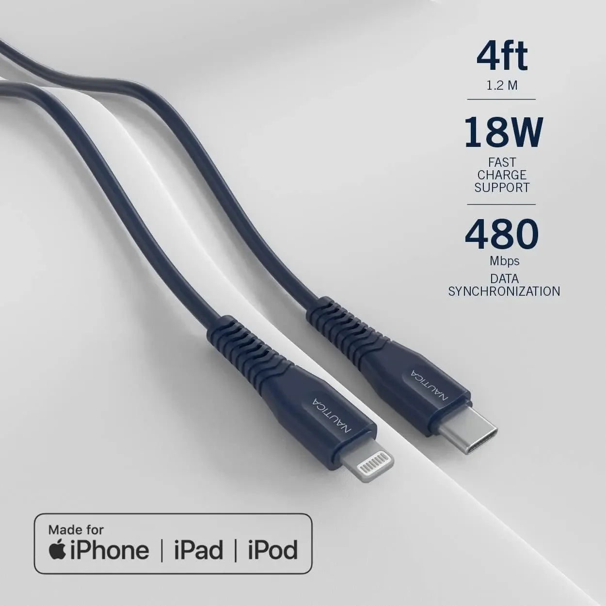 Nautica Lightning To Usb-C Cable C100