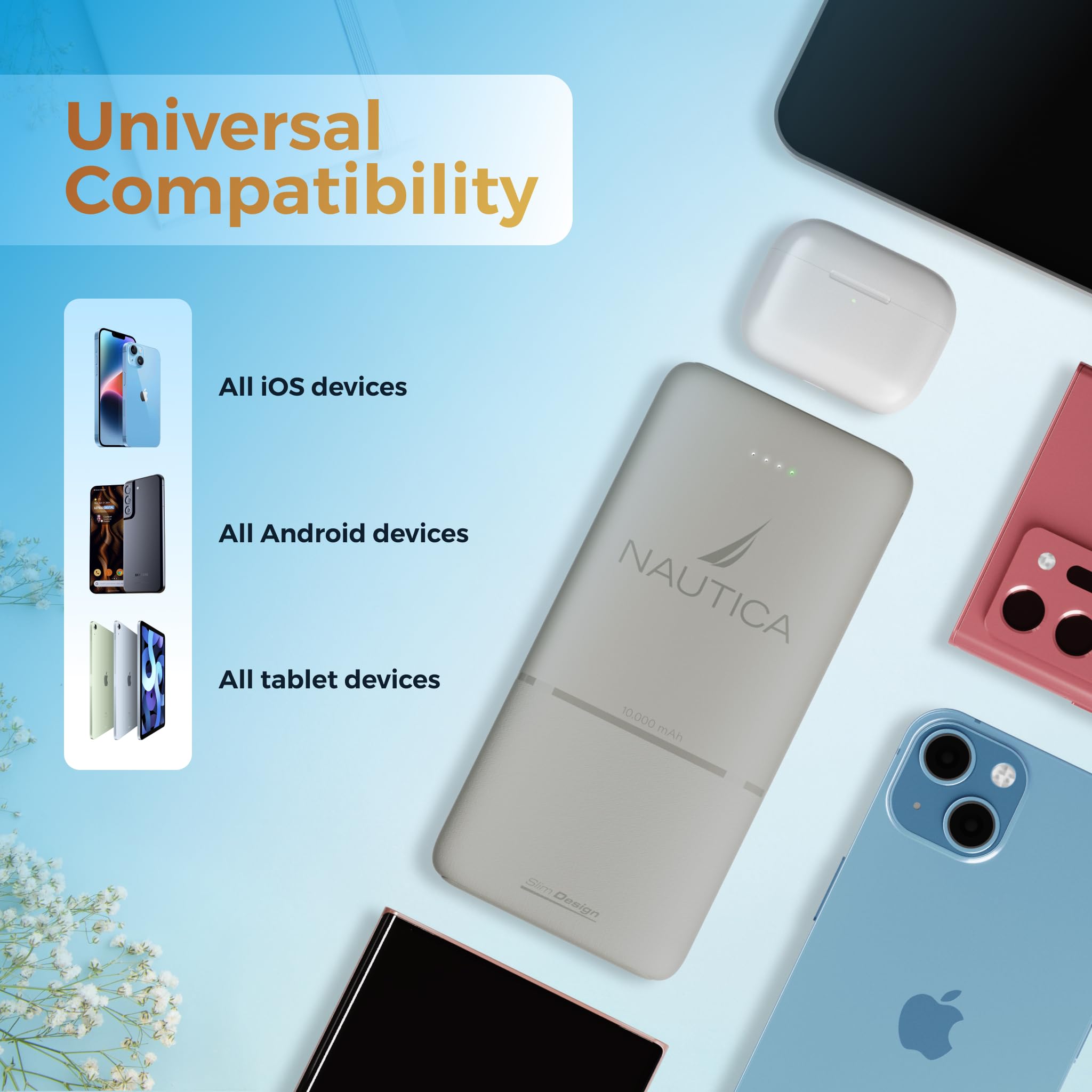 Nautica Portable Charger Urban PB210 - Technofashion