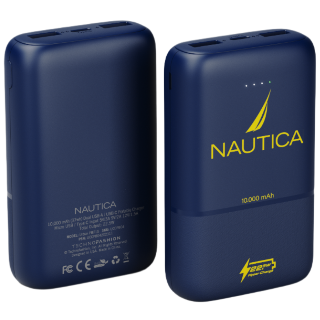 Nautica Pocket Portable Charger Urban PB215