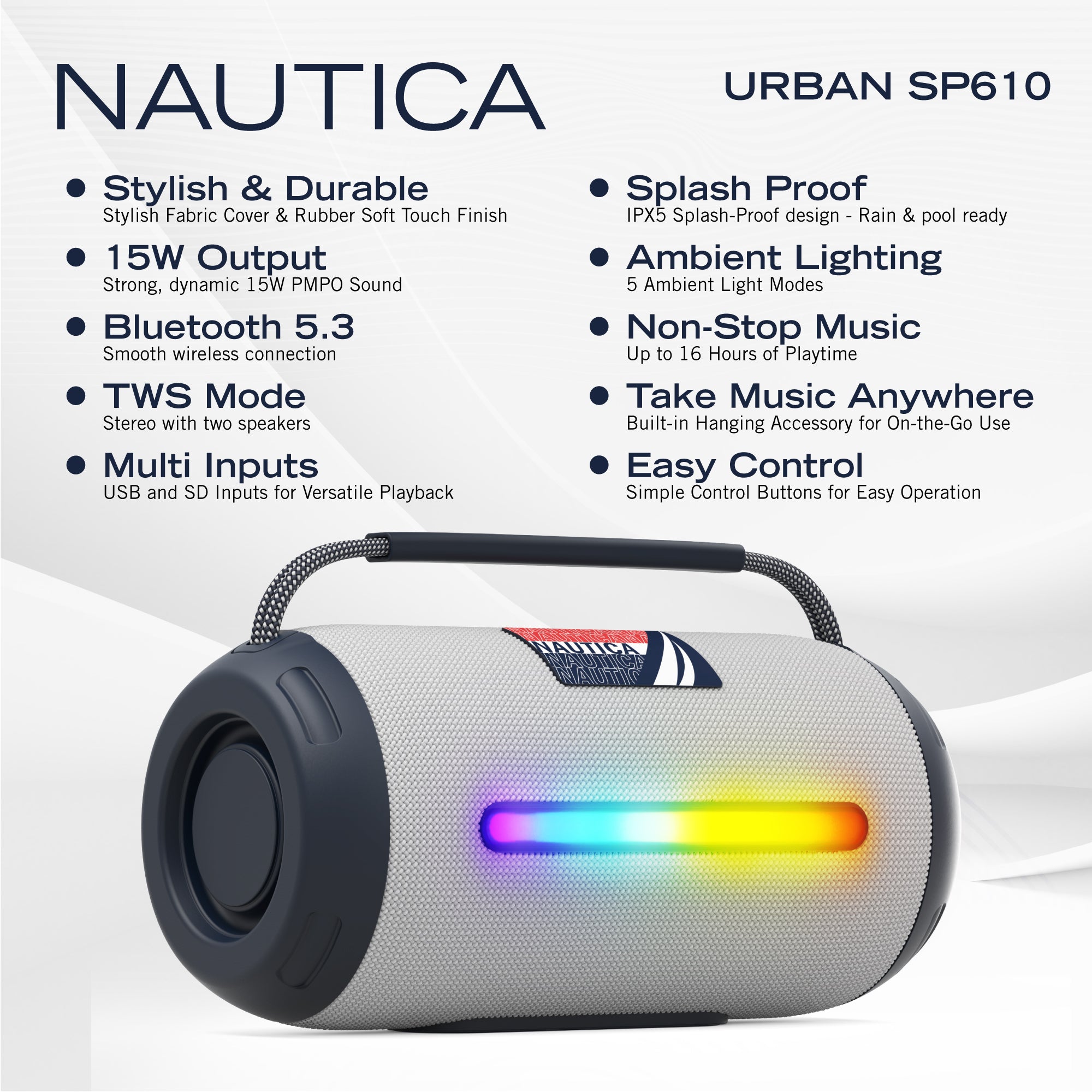 SP600 #Color_Navy-White