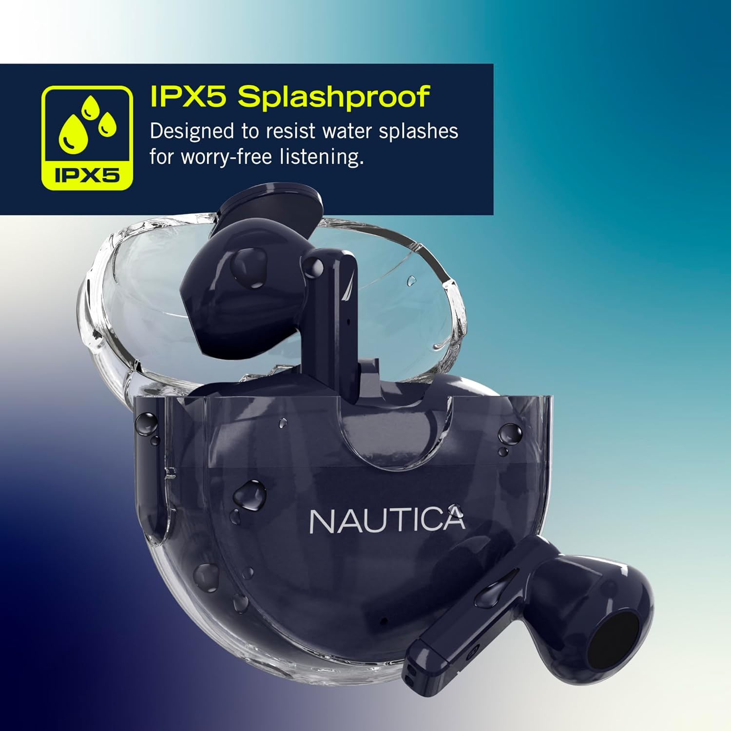 Nautica True Wireless Stereo Earbuds with Charging Case T320