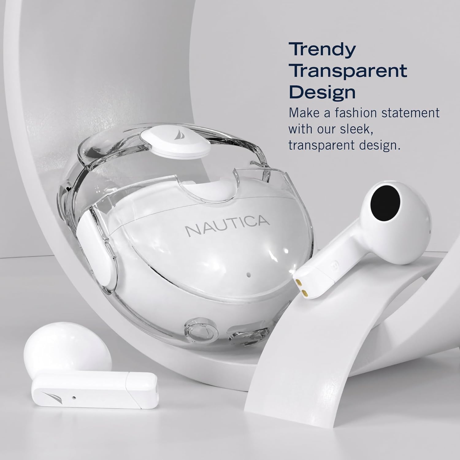 Nautica True Wireless Stereo Earbuds with Charging Case T320