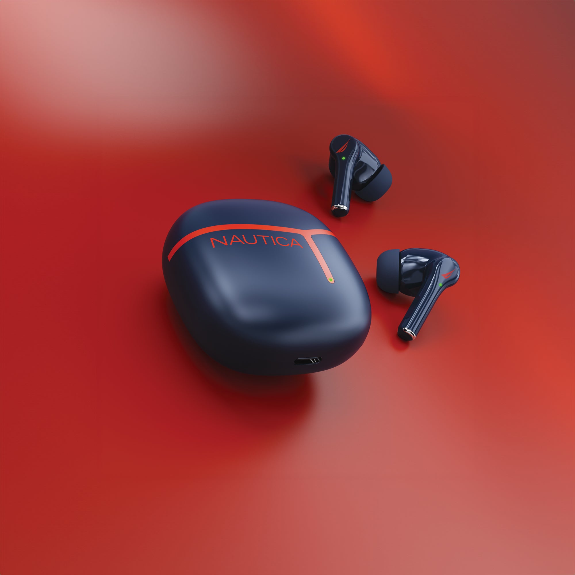 Nautica Wireless Stereo Earbuds with Charging Case T670 - Technofashion