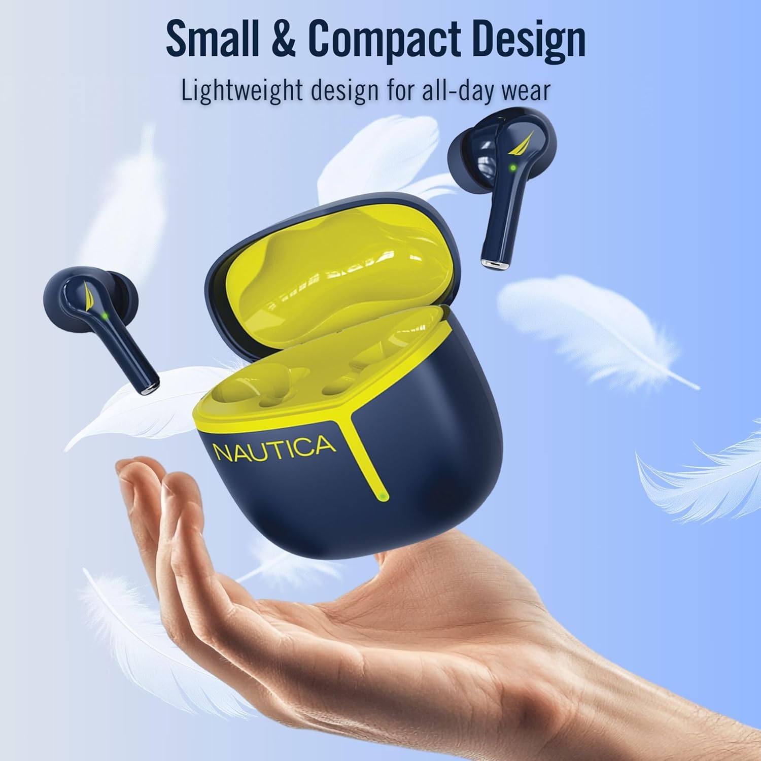 Nautica Wireless Stereo Earbuds with Charging Case T670 - Technofashion