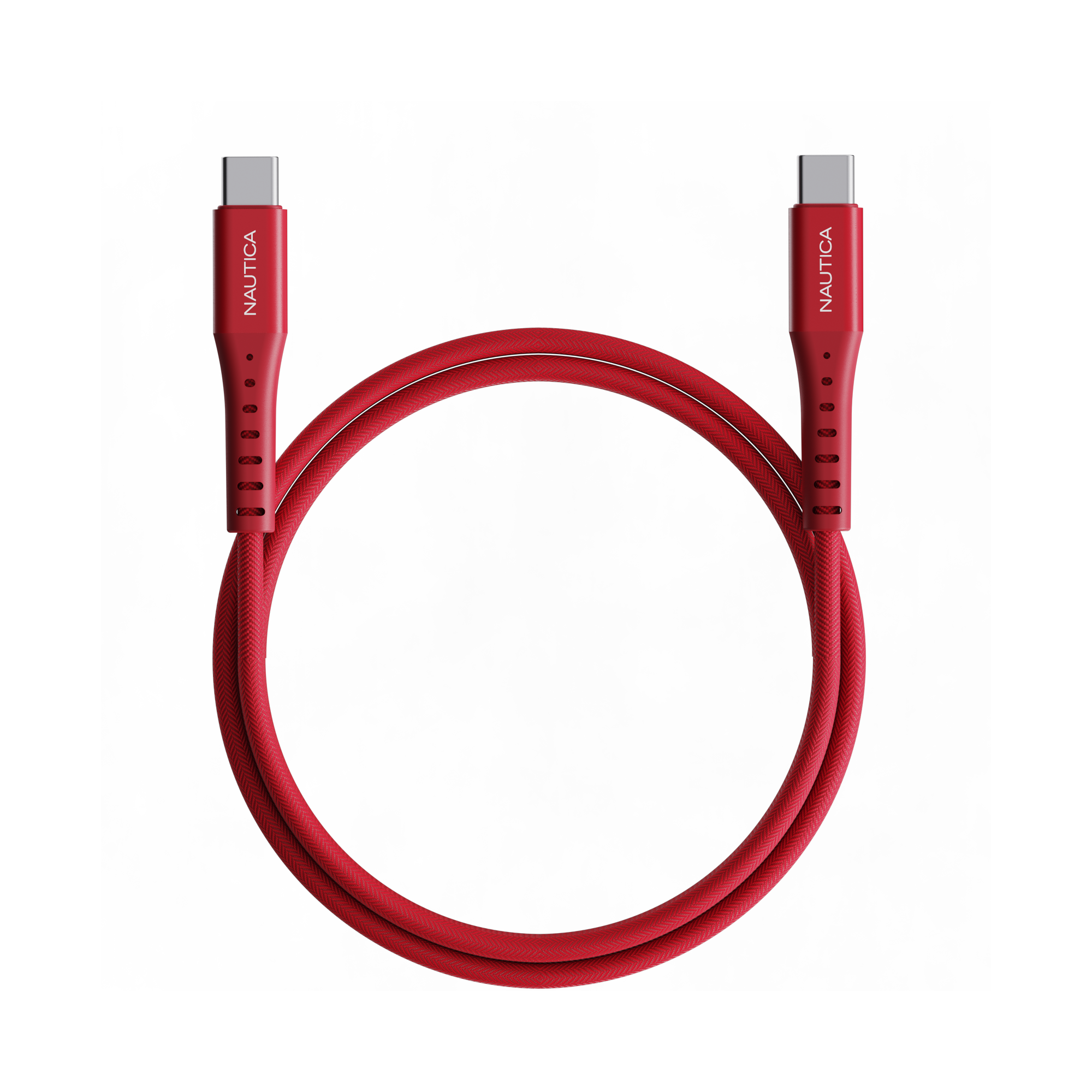 Nautica CB500 USB-C To USB-C Braided Cable - 65W Power Delivery