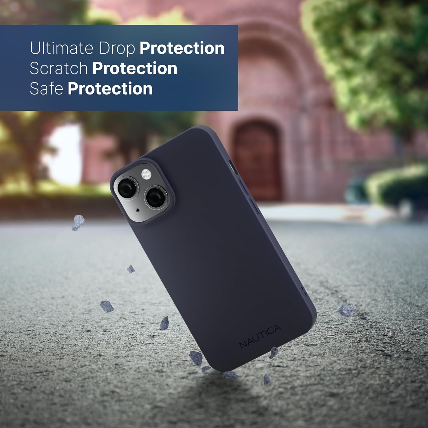 Nautica Matte for iPhone 14 Plus Case, Ultimate Drop Protection, Scratch Protection, Soft Touch Thin Design, Fashionable Matte Finish
