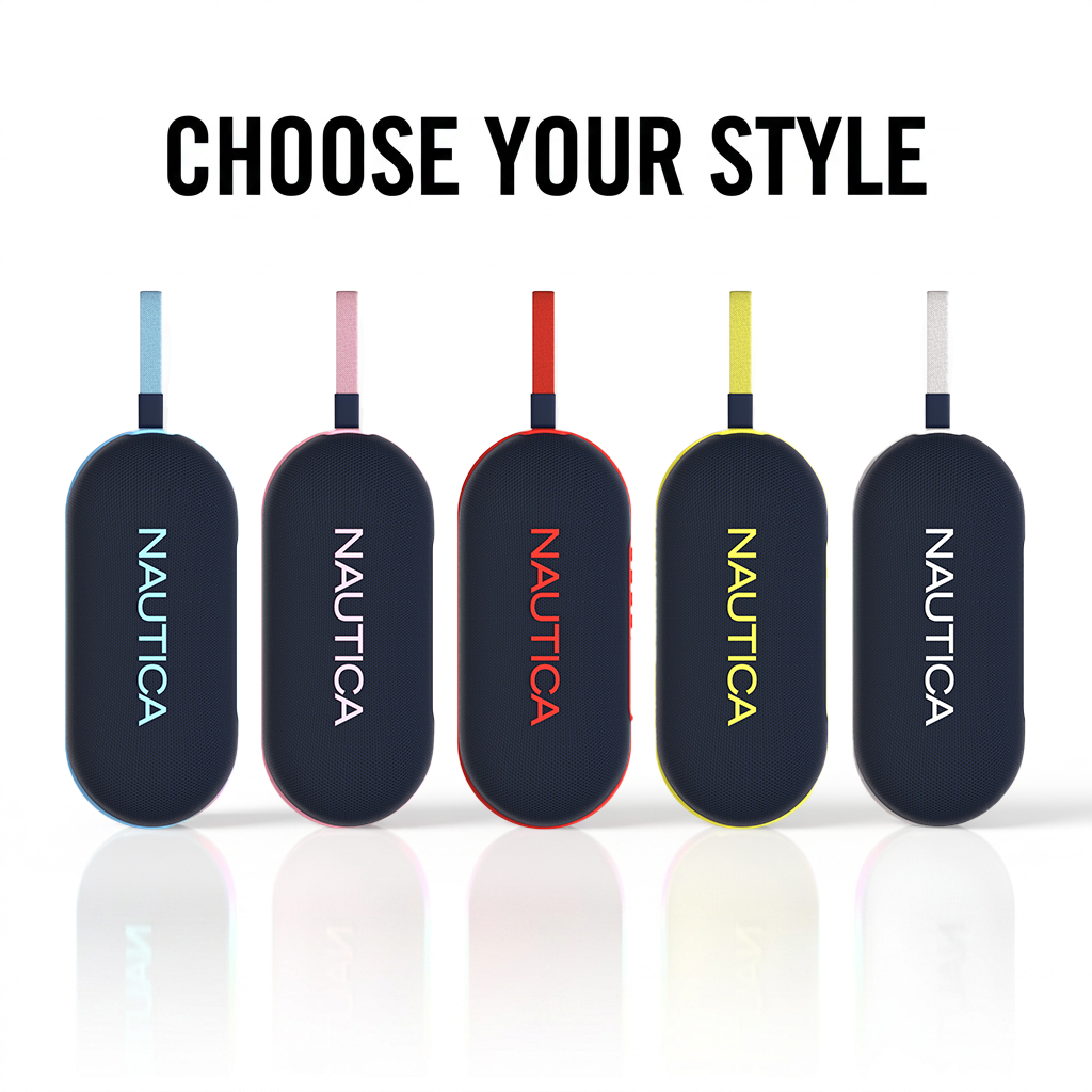 NAUTICA NAYMAN SP520 Magnetic Portable Bluetooth Speaker