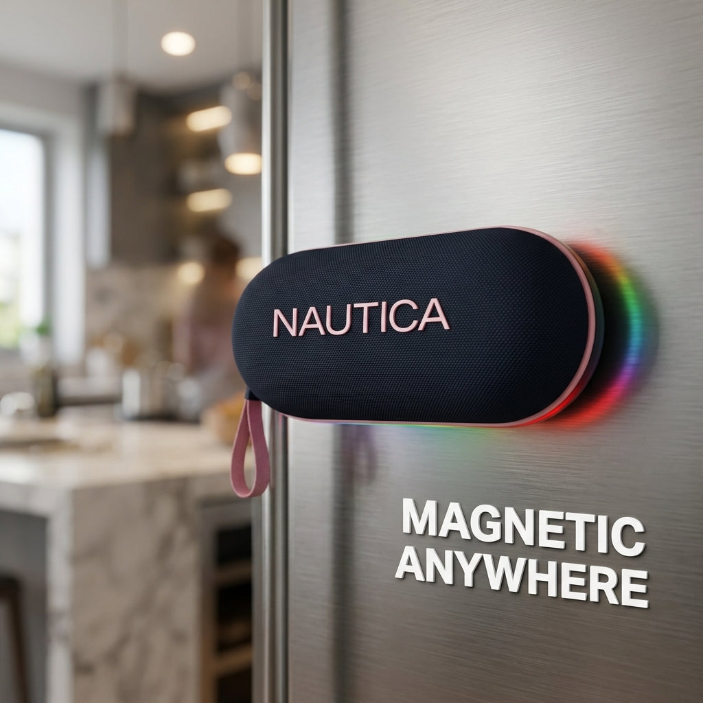 NAUTICA NAYMAN SP520 Magnetic Portable Bluetooth Speaker