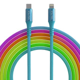 Nautica Lightning To Usb-C Cable (Rainbow) C58