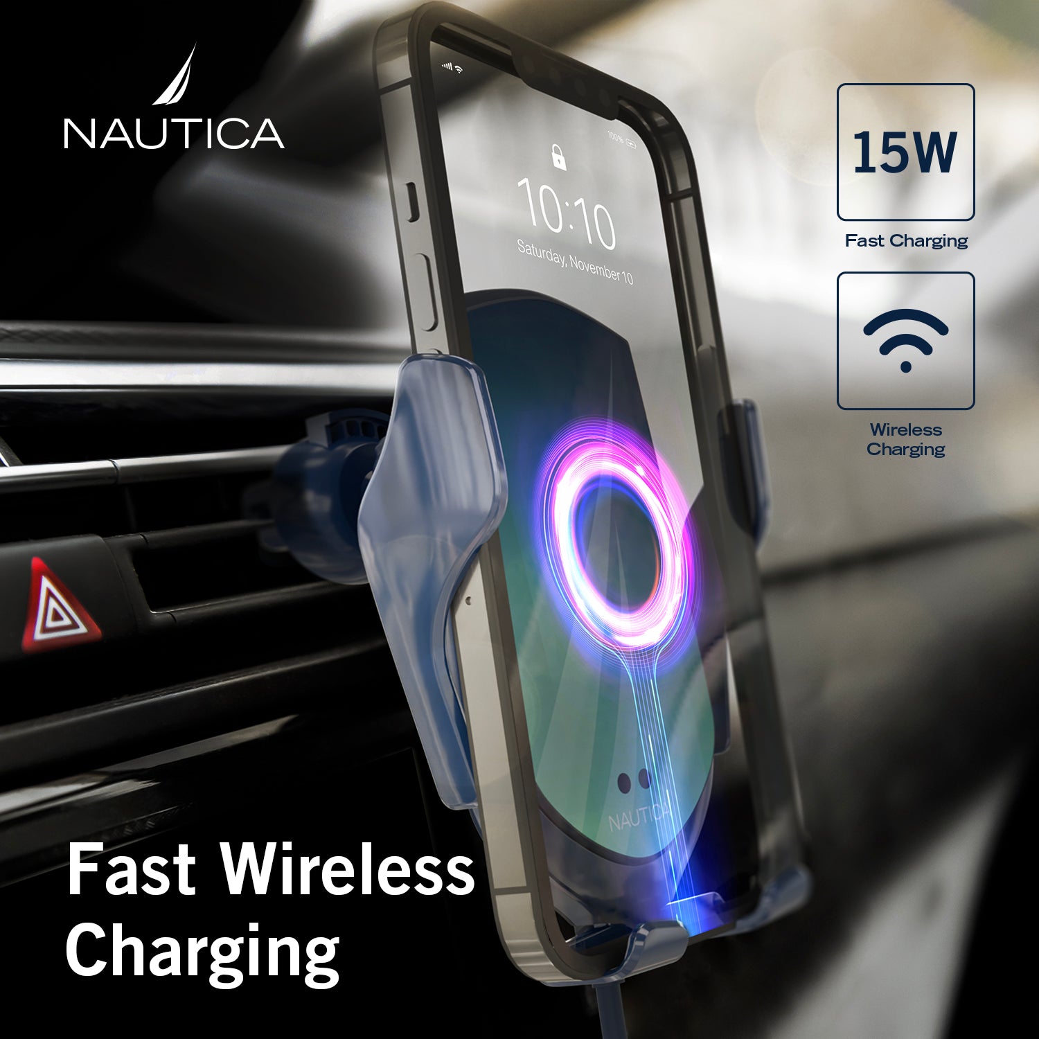 Nautica Wireless Car Charger CH220