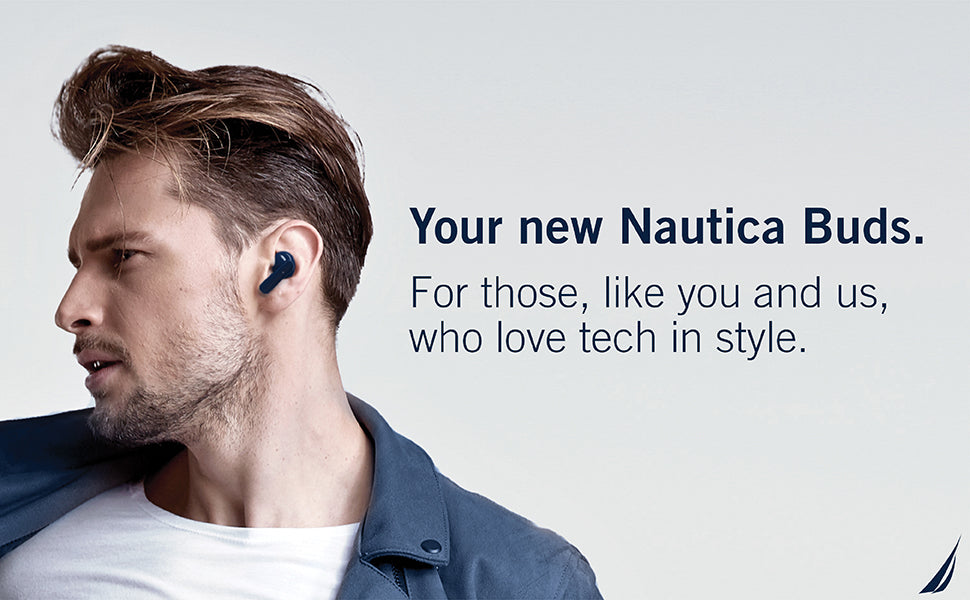 Nautica True Wireless Stereo Earbuds with Charging Case T200