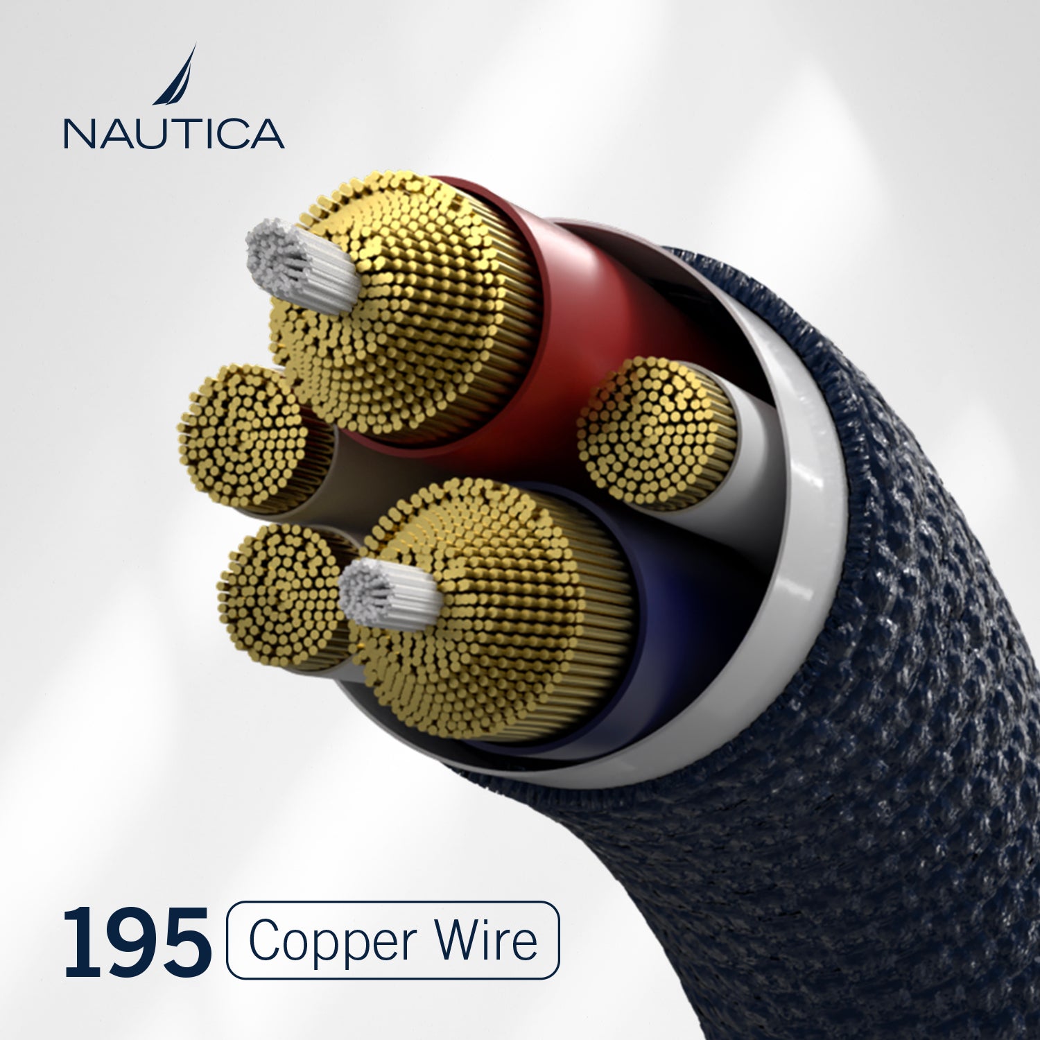 Nautica Usb-C To Usb-C Cable with Led C35