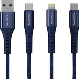 Nautica 3 In 1 Charging Cable CB640 (12W) 