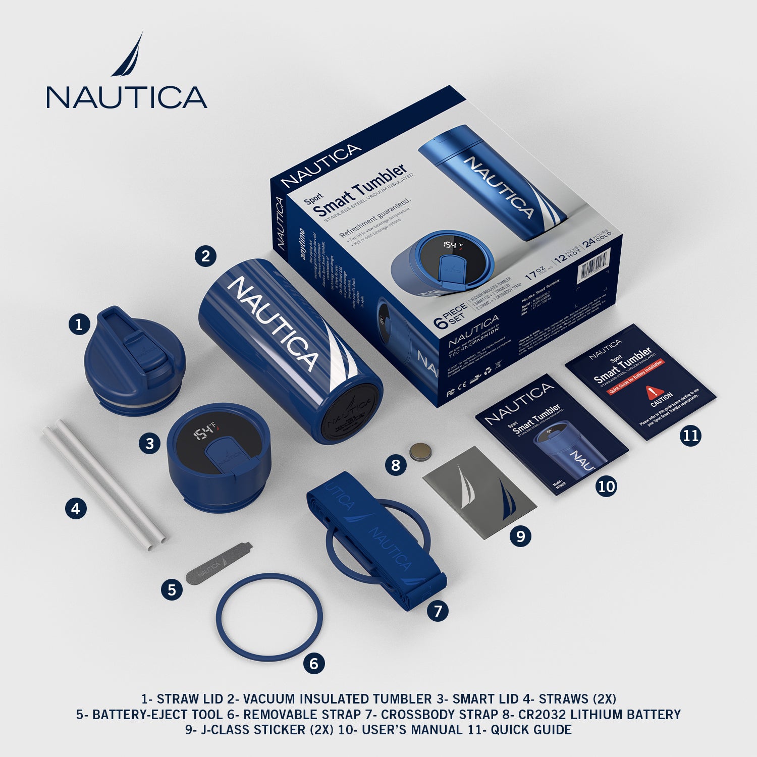 Gobelet Nautica Sport Smart Bleu Marine