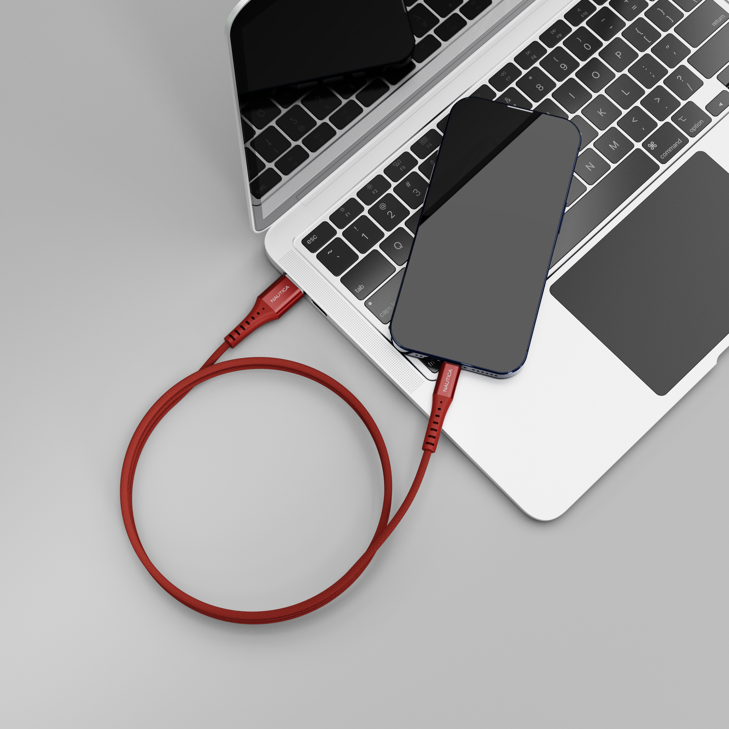 Nautica CB105 USB-A To Lightning Braided Cable MFI Certified