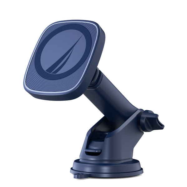 Nautica PH120 Magnetic Phone Holder – 3-in-1 Car Mount for Dashboard, Windshield & Air Vent – Adjustable Distance & Strong Magnetic Grip - Technofashion