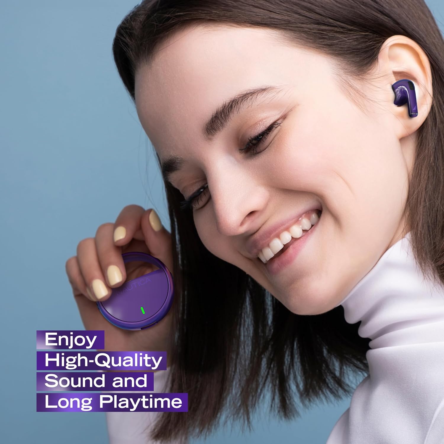 Nautica True Wireless Stereo Earbuds with Charging Case T700