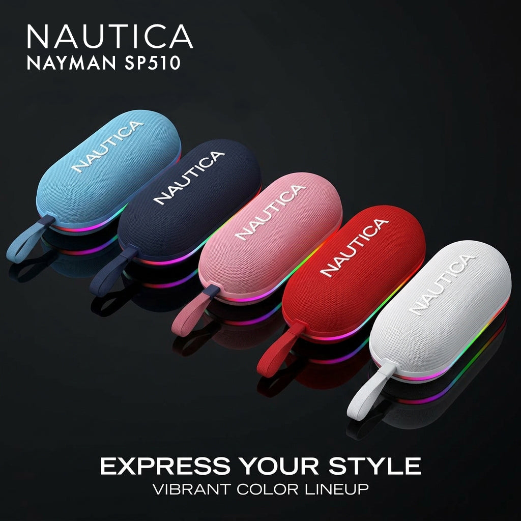 NAUTICA NAYMAN SP510 Magnetic Portable Bluetooth Speaker
