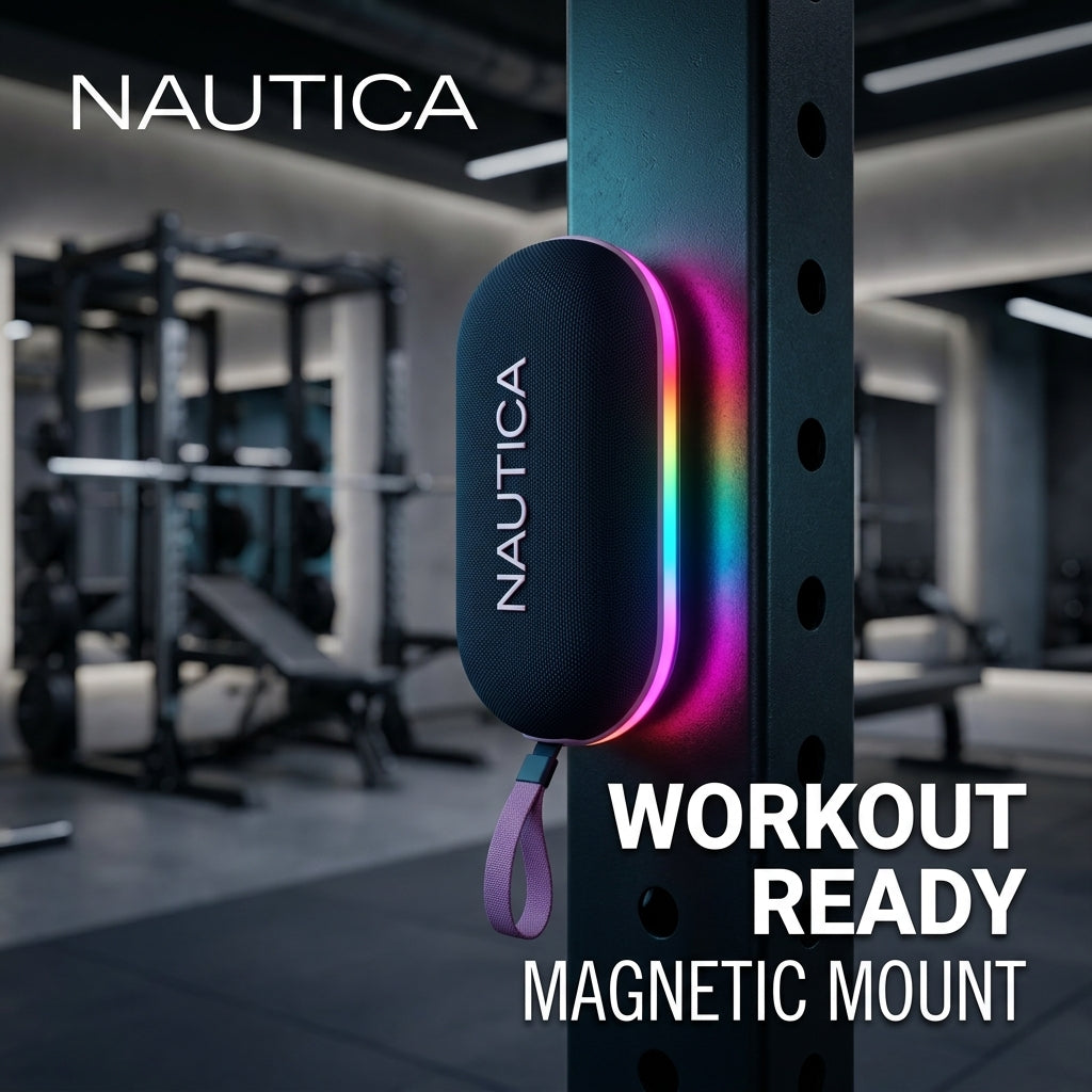 NAUTICA NAYMAN SP520 Magnetic Portable Bluetooth Speaker